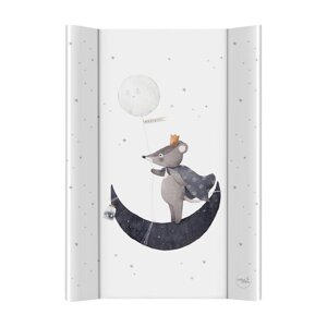 CEBA BABY Podložka prebaľovacia 2-hranná s pevnou doskou (50x70) Ultra Light Moon Prince