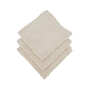 EKO Plienka mušelínová 3ks Latte 30x30 cm