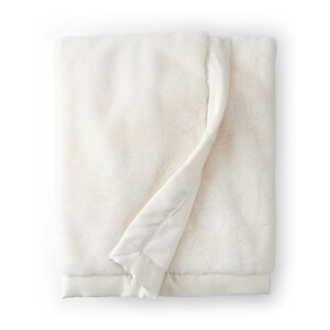 CARTER'S Deka umelá kožušinka White 80x110 cm