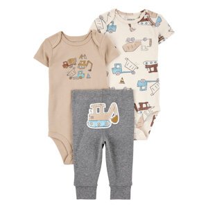 CARTER'S Set 3dielny body kr. rukáv 2ks, nohavice Art pocket chlapec 18m/ veľ.86