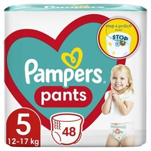 PAMPERS Active Baby Pants Nohavičkové plienky veľ. 5 (48 ks plienok) 12-17 kg