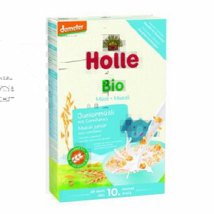 HOLLE Organické Junior viaczrnné müsli s kukuričnými lupienkami, 250 g