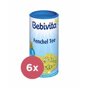 6x BEBIVITA Fenyklový čaj - instatný 200 g
