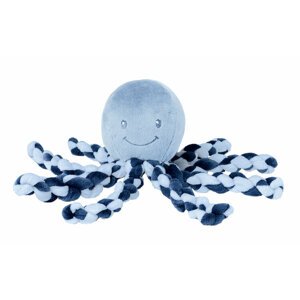 NATTOU Prvá hračka bábätka chobotnička PIU PIU Lapidou navy blue 0m+