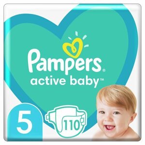 PAMPERS Active Baby Plienky jednorazové 5 (11-16 kg) 110 ks