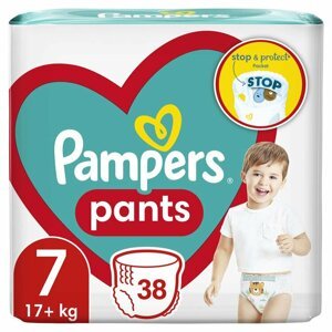 PAMPERS Active Baby Pants Nohavičkové plienky veľ. 7 (38 ks plienok) 17+ kg