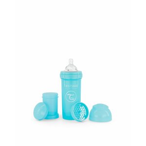 TWISTSHAKE Fľaša dojčenská Anti-Colic 260 ml pastelovo modrá 2m+