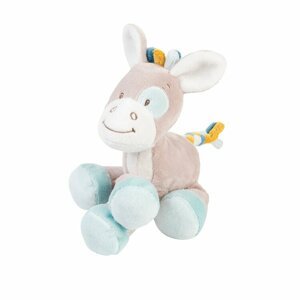 NATTOU Hračka plyšová hrkacia koník Tim Tim & Tiloo 18 cm