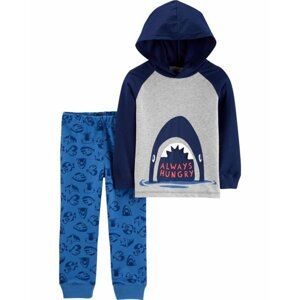 CARTER'S Set 2dielny mikina, nohavice Shark chlapec 12 m /veľ. 80