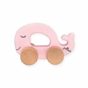 JOLLEIN Jazdiaci rybička ružová - Sea animal pink