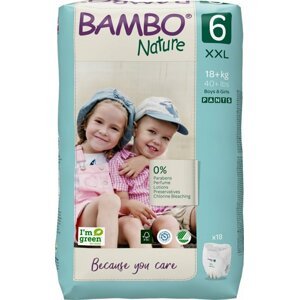 BAMBO Nature Pants Nohavičky plienkové jednorazové 6 XXL (18 kg+) 18 ks