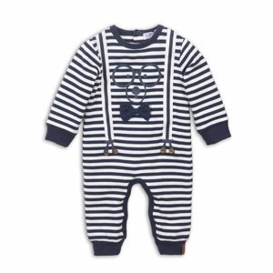 DIRKJE Set 1dielny D-JUST BE COOL HI THERE 56 Navy+off white