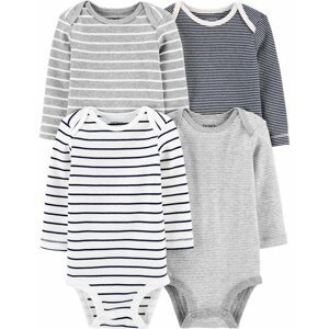 CARTER'S Body dlhý rukáv Striped chlapec LBB 4 ks 18 m /veľ. 86