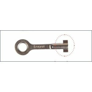 HAMAX Key set - náhradný pár klíčkov k NOVÉMU typu uzam. zámku