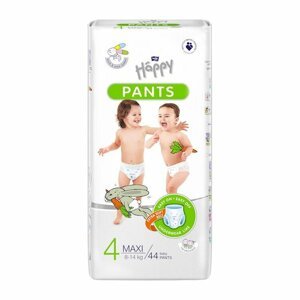 BELLA HAPPY Pants Nohavičky plienkové jednorazové 4 Maxi (8-14 kg) 44 ks