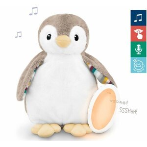 ZAZU Tučniak Phoebe - Šumiace zvieratko s nočným svetlom a hlasovým rekordérom