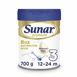 SUNAR Premium 3 Mlieko batoľacie 700 g