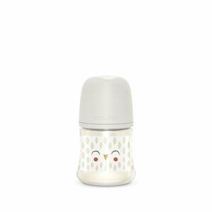 SUAVINEX Fľaša Bonhomia 150 ml fyziologická SX PRO +0 SF - biela