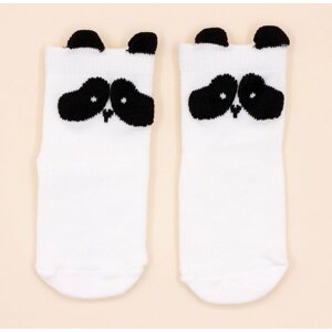 ATTIPAS Ponožky Panda PN21 White veľ.19