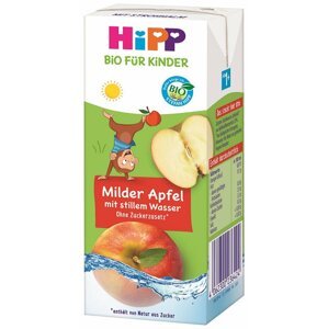HiPP BIO Nápoj Jemné jablko s neperlivou pramenitou vodou 200ml od 1 roka
