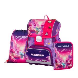 Oxybag Školský set 3-dielny PREMIUM Playworld Girl