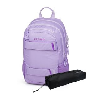 Oxybag Študentský batoh OXY Sport Violet + Etue zadarmo