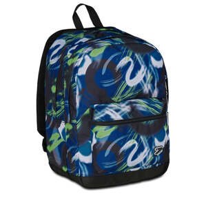 Študentský batoh Seven BLUE DEEP PRO XXL + slúchadlá