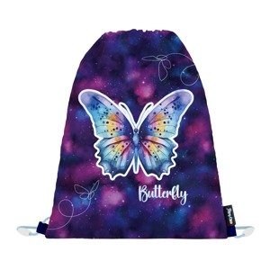 Oxybag Vrecko na cvičky Motýl fialový
