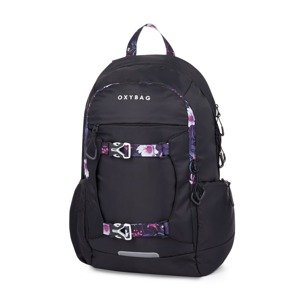 Oxybag Študentský batoh OXY Zero Flowers Astry