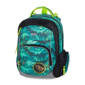 Oxybag Školský batoh OXY GO Dino zelený