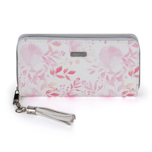Dámska peňaženka MONY L Pink flowers