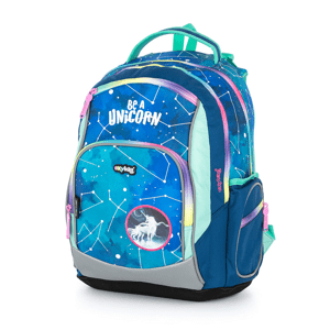 Oxybag Školský batoh OXY GO Unicorn pattern