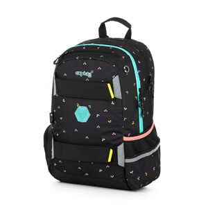 Oxybag Študentský batoh OXY Sport happy black