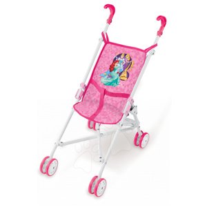 Kočík pre bábiku golfky Disney Princezné Smoby 250107 ružový