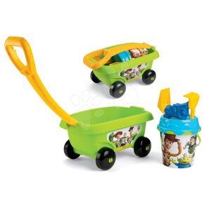 Smoby detský vozík na ťahanie Toy Story s vedro setom do piesku 867010