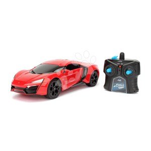 Autíčko na diaľkové ovládanie RC Lykan Hypersport Fast & Furious Jada dĺžka 28 cm 1:16 od 6 rokov