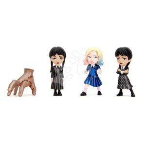 Figúrka zberateľská Wednesday Figure Single Pack Jada kovová 4 rôzne druhy 6 cm výška