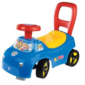 Odrážadlo a chodítko Paw Patrol Auto Ride On Smoby ergonomické s opierkou a úložným boxom pod sedadlom od 10 mes