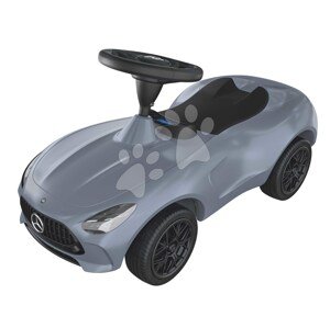 Odrážadlo auto Bobby AMG GT BIG so zvukom a realistickými detailmi z dielne Mercedes šedé od 18 mes
