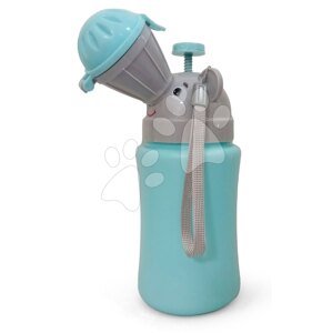 Prenosný pisoár pre chlapcov Kalencom modrý objem 500 ml výška 22 cm od 12 mes