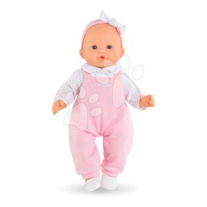 Bábika Lise Mon Grand Poupon Corolle s modrými klipkajúcimi očami a špúliace ústočká 36 cm od 24 mes