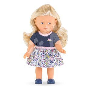 Bábika Rosy Anniversary Edition Mini Corolline Corolle blond vlasy a modré oči s oblečením narodeninová edícia 20 cm