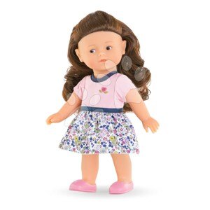 Bábika Romy Anniversary Edition Mini Corolline Corolle hnedé vlasy a hnedé oči s oblečením narodeninová edícia 20 cm
