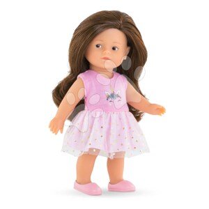 Bábika Romy Unicorn Set Mini Corolline Corolle hnedé vlasy a hnedé oči 20 cm 3 doplnky