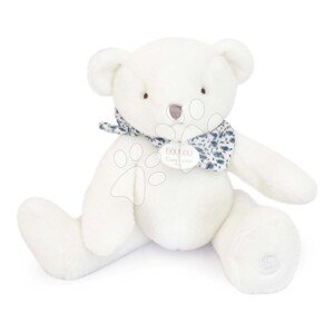 Plyšový medvedík L'Ours Doudou® Bear White Doudou et Compagnie biely 25 cm od 0 mes