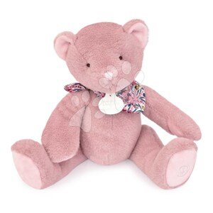 Plyšový medvedík L'Ours Doudou® Bear Pink Doudou et Compagnie ružový 25 cm od 0 mes