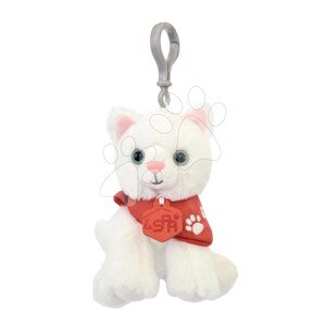 Plyšová mačička kľúčenka Welcome Home SPA Collection Histoire d’ Ours biela 13 cm od 0 mes
