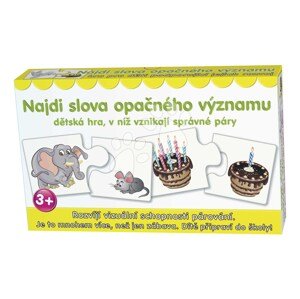 Náučná spoločenská hra Nájdi protiklady Dohány česká verzia