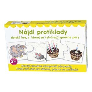 Náučná spoločenská hra Nájdi protiklady Dohány slovenská verzia