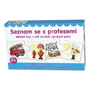 Náučná spoločenská hra Zoznám sa s povolaniami Dohány česká verzia